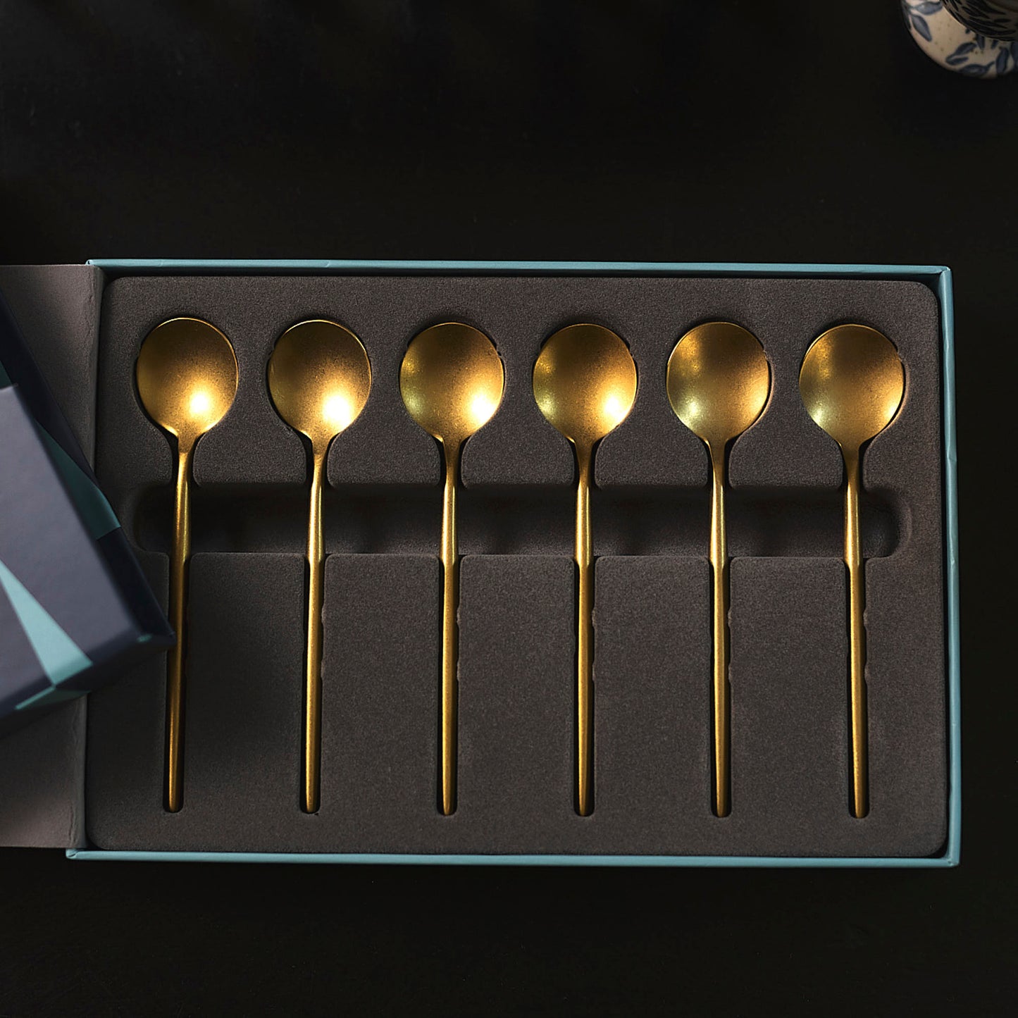 Set 6 Cucharas Vintage Gold Coquinaria