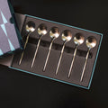 Set 6 Cucharas Silver matt Coquinaria