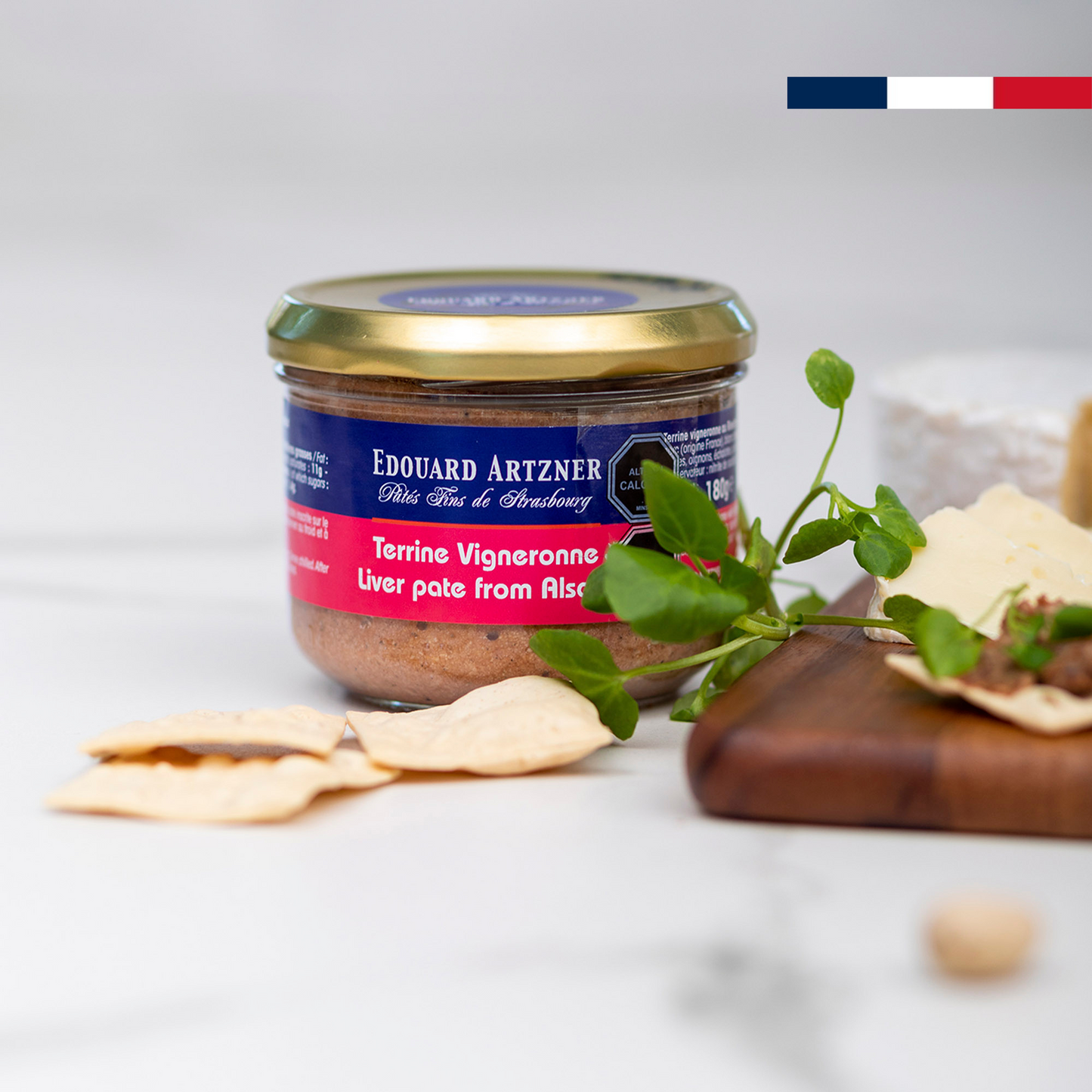 Paté de Alsacia al Riesling 180 gr Artzner