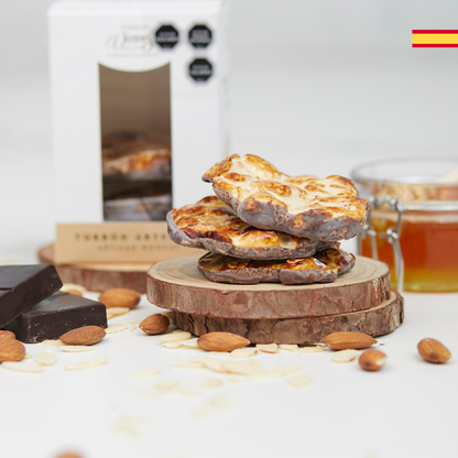 Caja Mini Turrones Artesanos Souffle Almendra 150g Vicens