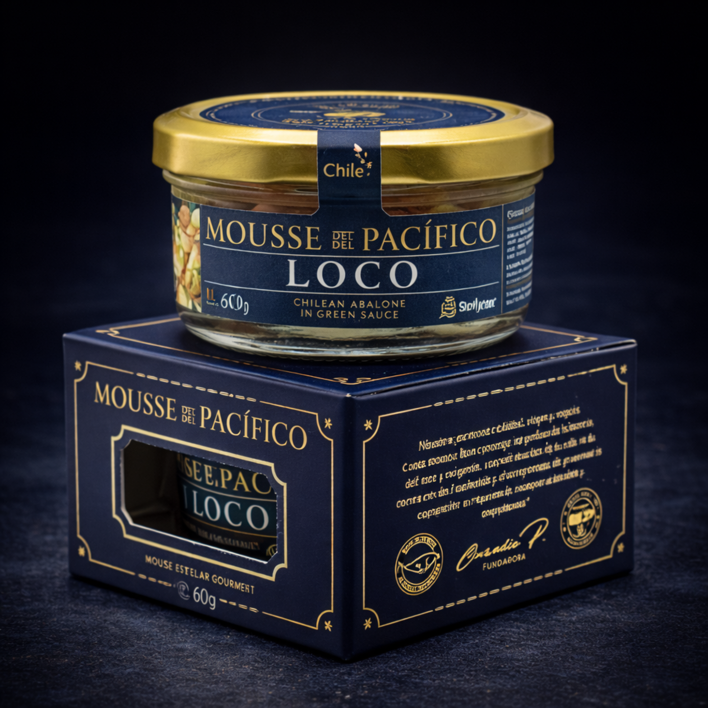 Mousse del Pacífico Locos 60 grs Coquinaria
