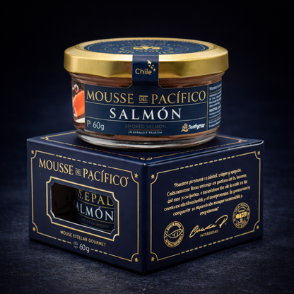 Mousse del Pacífico Salmon Ahumado 60 grs Coquinaria