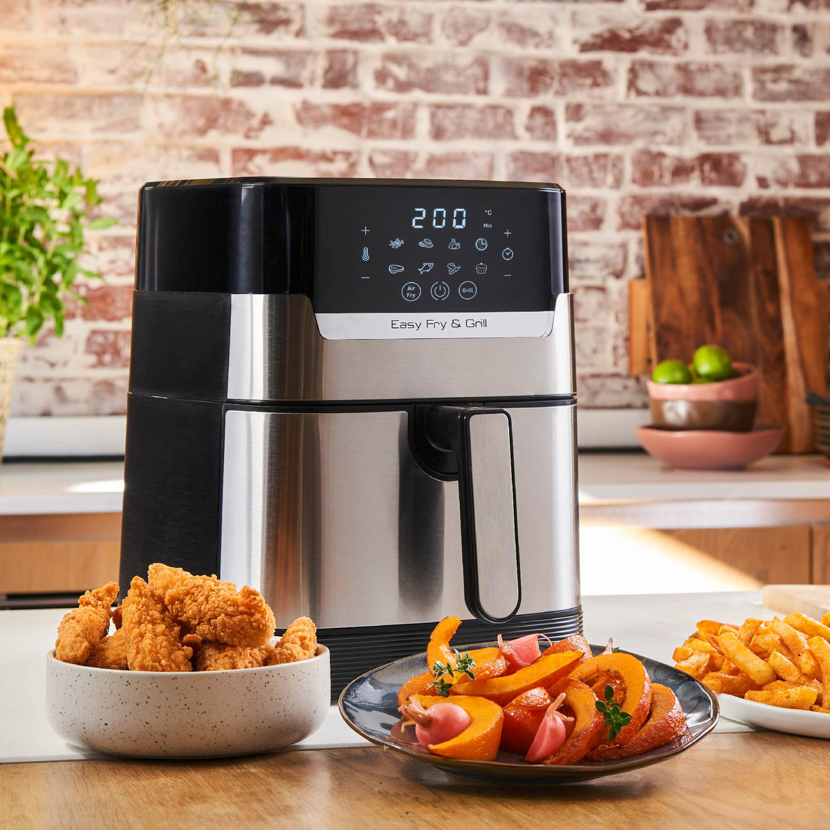 Freidora de Aire Easy Fry & Grill Digital 4.2 litros Moulinex