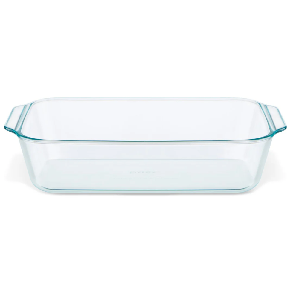 Fuente De Vidrio Rectangular 3 Lts Pyrex3#Sin color
