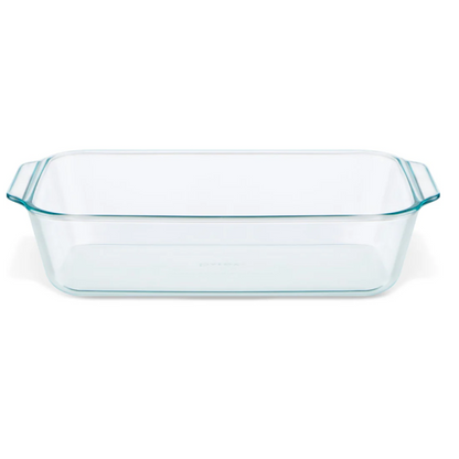Fuente De Vidrio Rectangular 3 Lts Pyrex3#Sin color