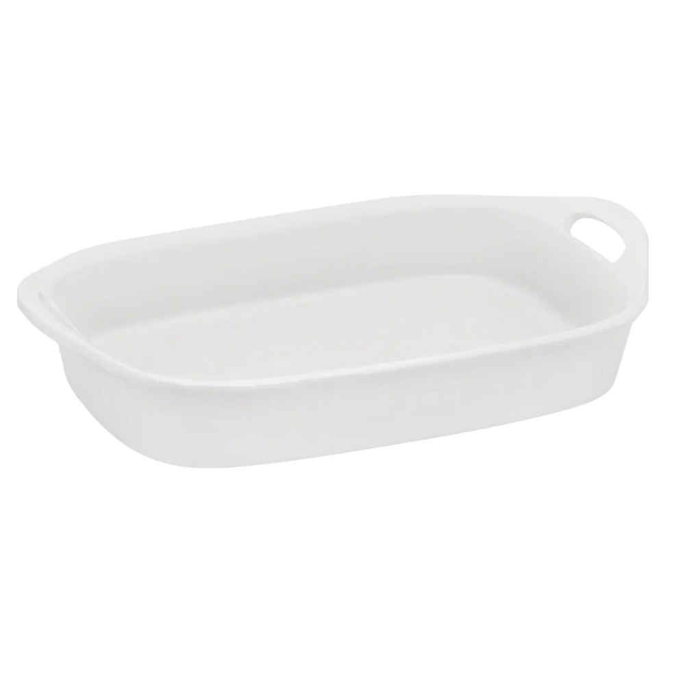 Fuente Rectangular 2.8 Lts Corning Ware2#Blanco
