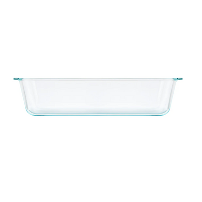 Fuente Rectangular De Vidrio Deep 4.7 Lts Pyrex2#Sin color