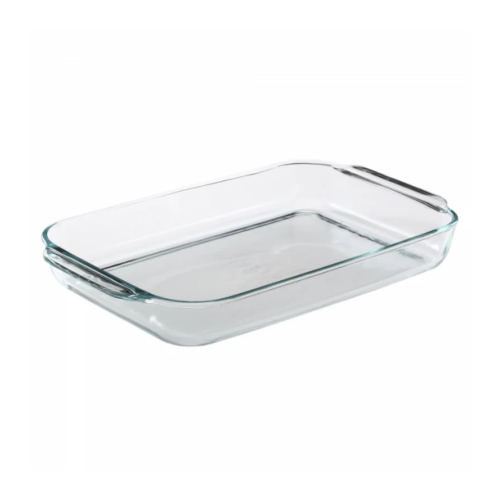 Fuente Rectangular De Vidrio Originals 4 Lts Pyrex1#Sin color
