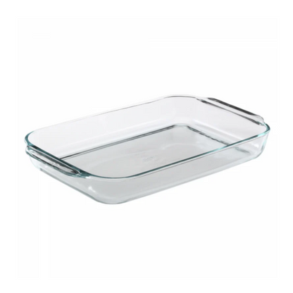 Fuente Rectangular De Vidrio Originals 4 Lts Pyrex1#Sin color
