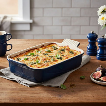 Bandeja Rectangular 26cm Nuit Cerámica Le Creuset1#Sin color