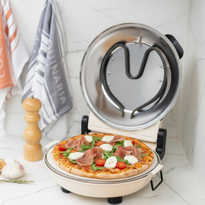 Horno Eléctrico para Pizza Control Dual de Temperatura Nápoles FDV