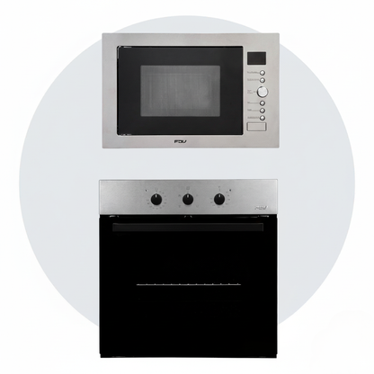 Kit Horno Design 57 Lts + Horno Microondas Deluxe Smart 27Lts FDV