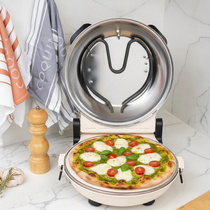Horno Eléctrico para Pizza Control Dual de Temperatura Nápoles FDV