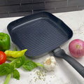 Sartén Plancha Grill Aluminio Forjado Kingsway 27,9 cm Oster1#Gris