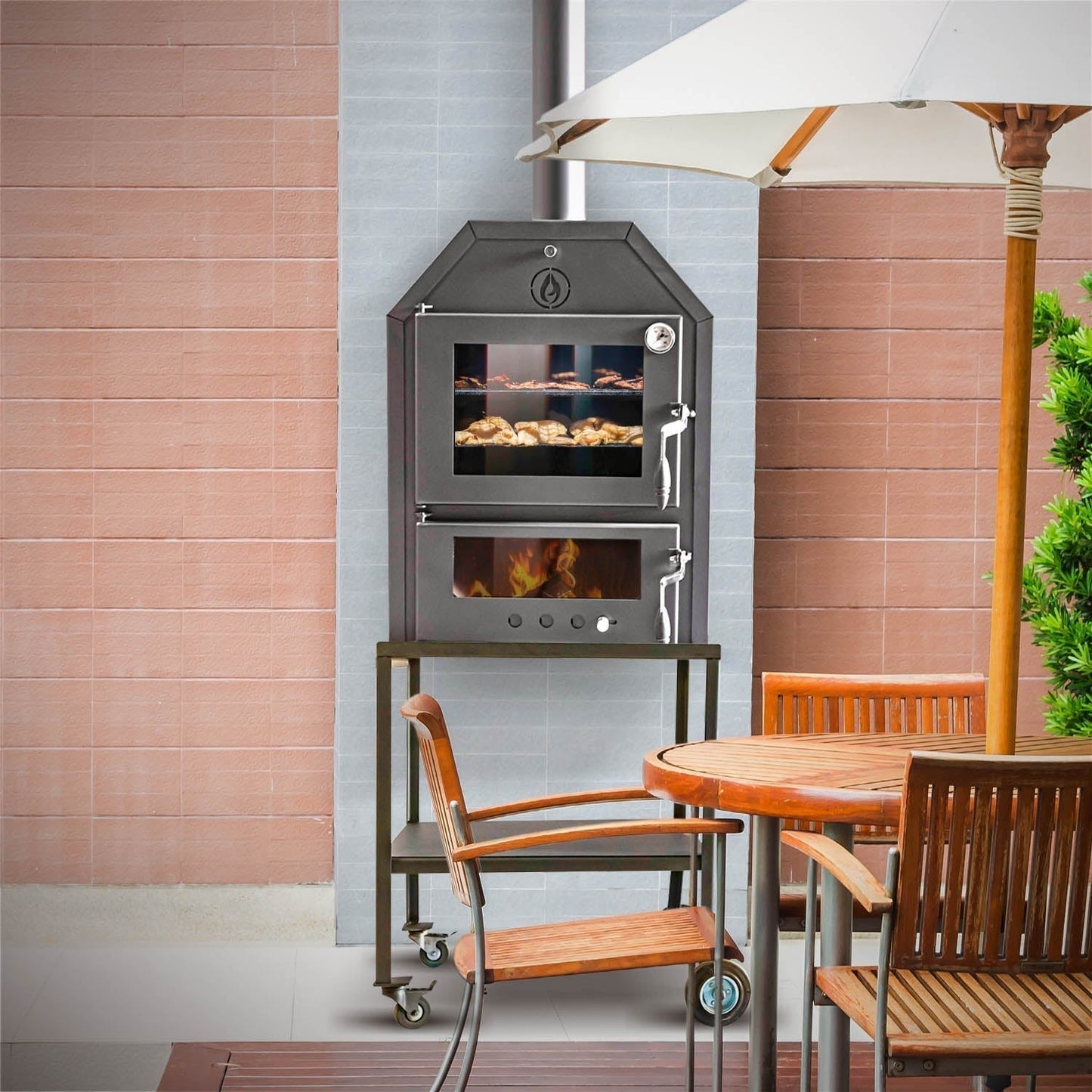 Horno A Leña Petit Alcazar1#Gris