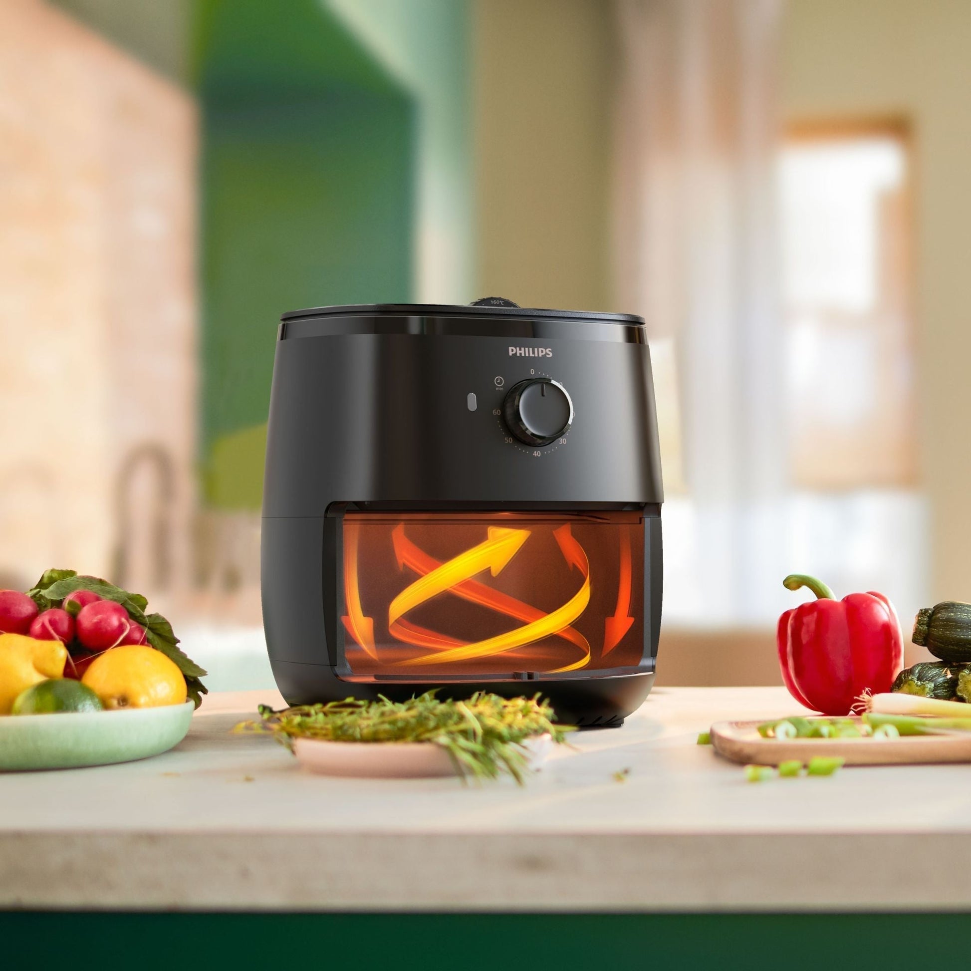 Airfryer Serie 3000L XL 3.7 Lts Philips4#Negro