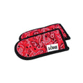 Set De 2 Mango Sartén De Tela Lodge Cast Iron3#Rojo