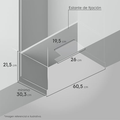 Campana de Cocina Extractora Retráctil 60cm DE6RS Electrolux6#Acero