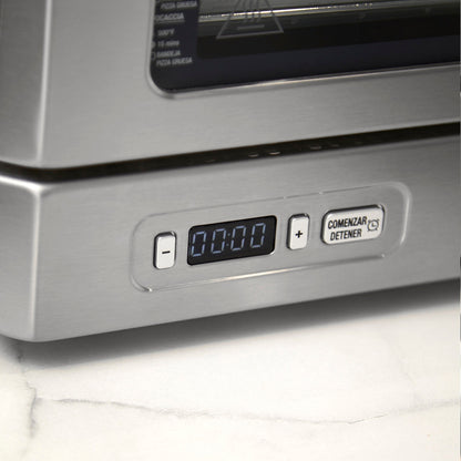 Horno De Pizza CPZ120CL Cuisinart5#Plateado