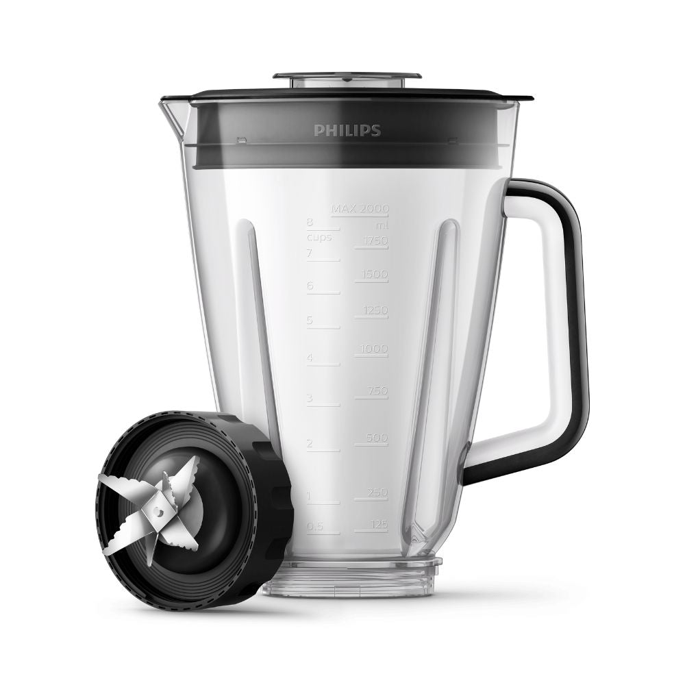 Licuadora Serie 5000 Con Vaso De Plástico Philips3#Negro