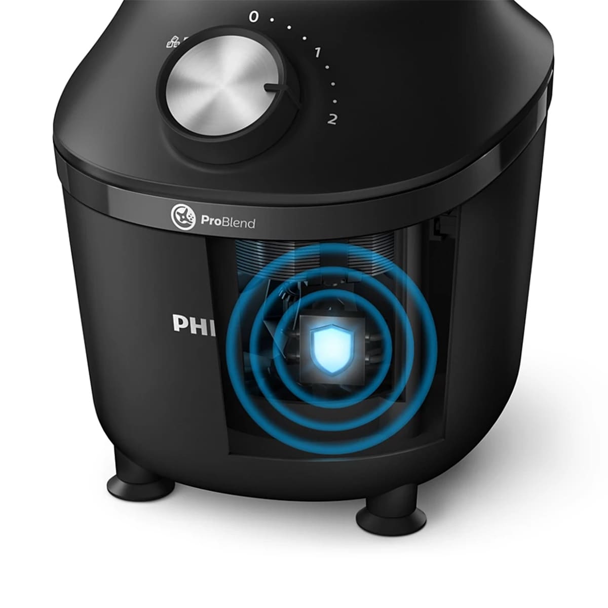 Licuadora Hr2291/41 Jarra De Vidrio 2L Serie 3000 Philips5#Negro