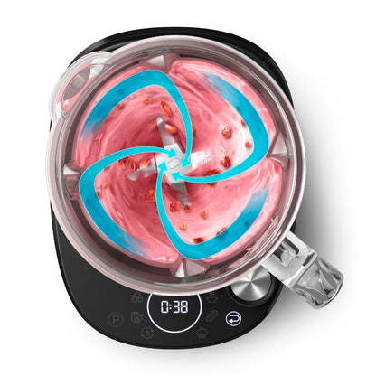 Licuadora de Alta Velocidad Jarra Vidrio Series 7000 1.8 Lts Philips9#Plateado