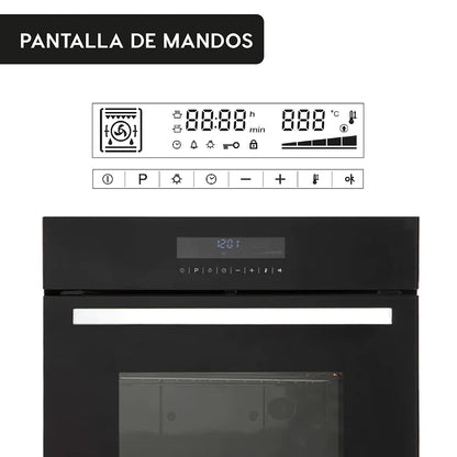 Horno Empotrado Elegance Touch con Grill 58 Lts FDV-Kitchen Center