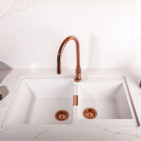 Grifería Kavus Pull Out Schock7#Cobre