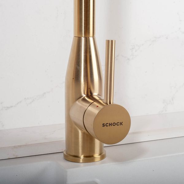 Grifería Kavus Pull Out Schock2#Dorado