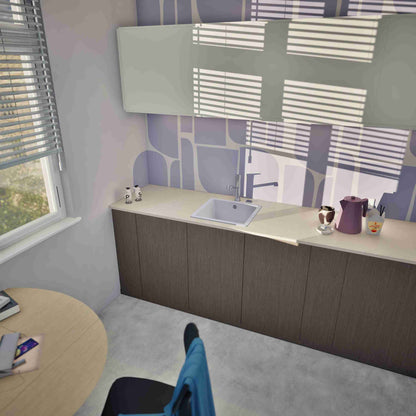 Lavaplatos Quadro Onyx Schock8#Negro