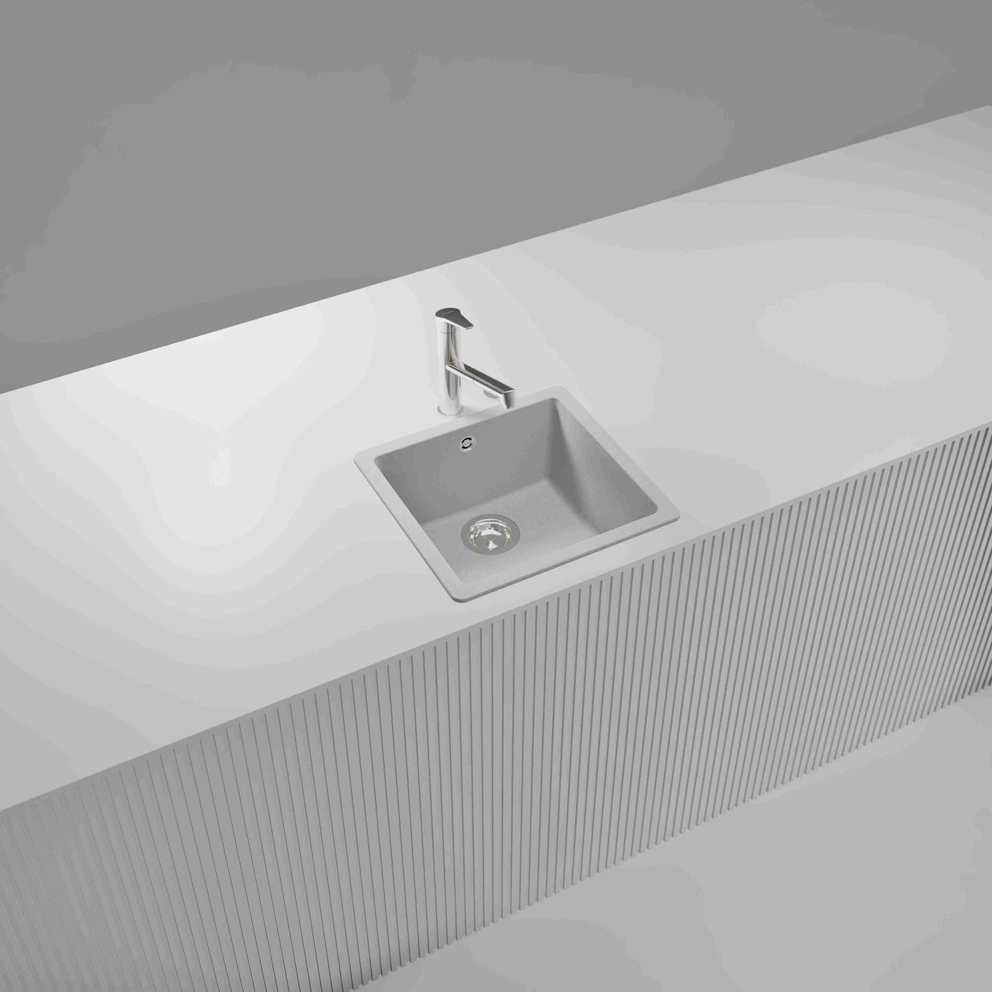 Lavaplatos Quadro Onyx Schock5#Negro