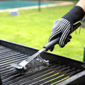 Escobilla Acero Limpia Parrilla BlackHand1#Negro