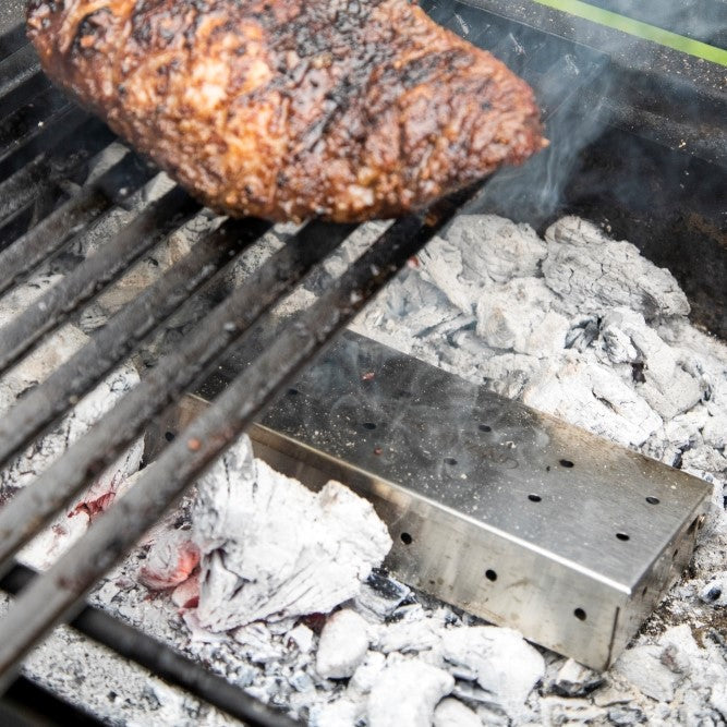 Caja Ahumadora para Chips de leña BlackHand4#Gris