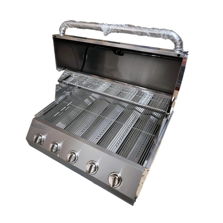 Parrilla Gas Empotrada 5 Quemadores KG-P71123-N Kinggrill2#Acero