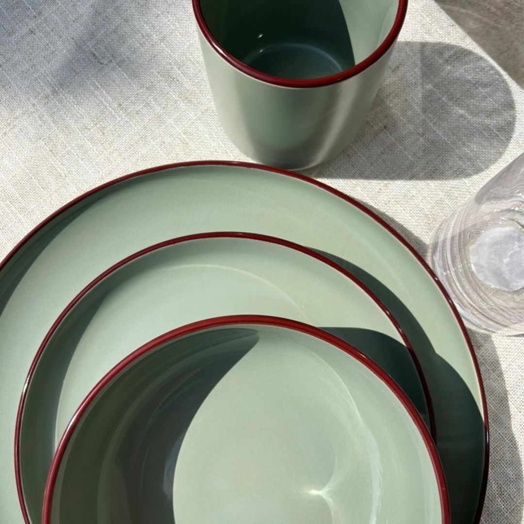Juego de Loza 16 piezas Vajilla CerÃ¡mica Borde Coffee  Decoexpress (3).jpg