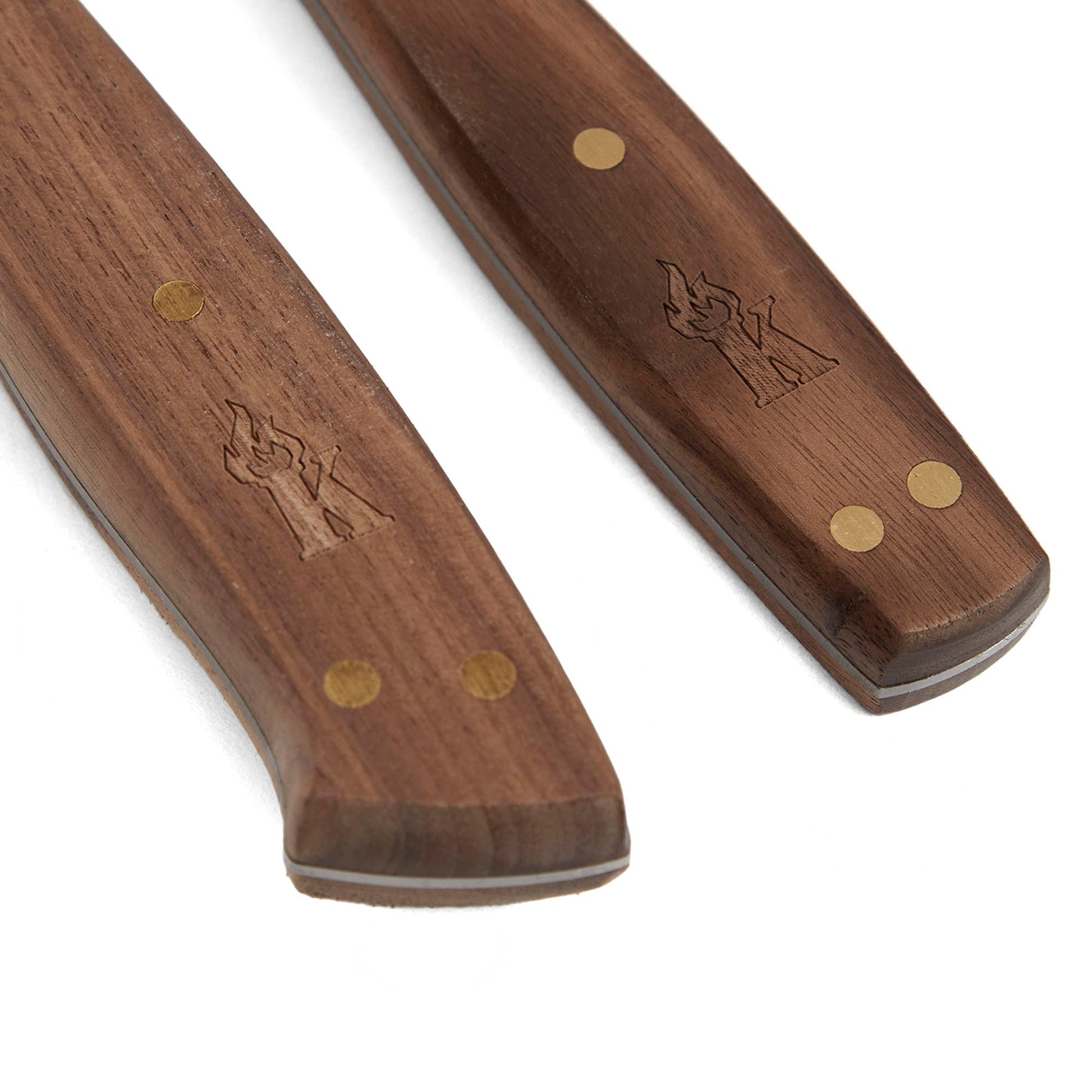 Set Tenedor + Cuchillo Parrillero Kangkawe15#Acero