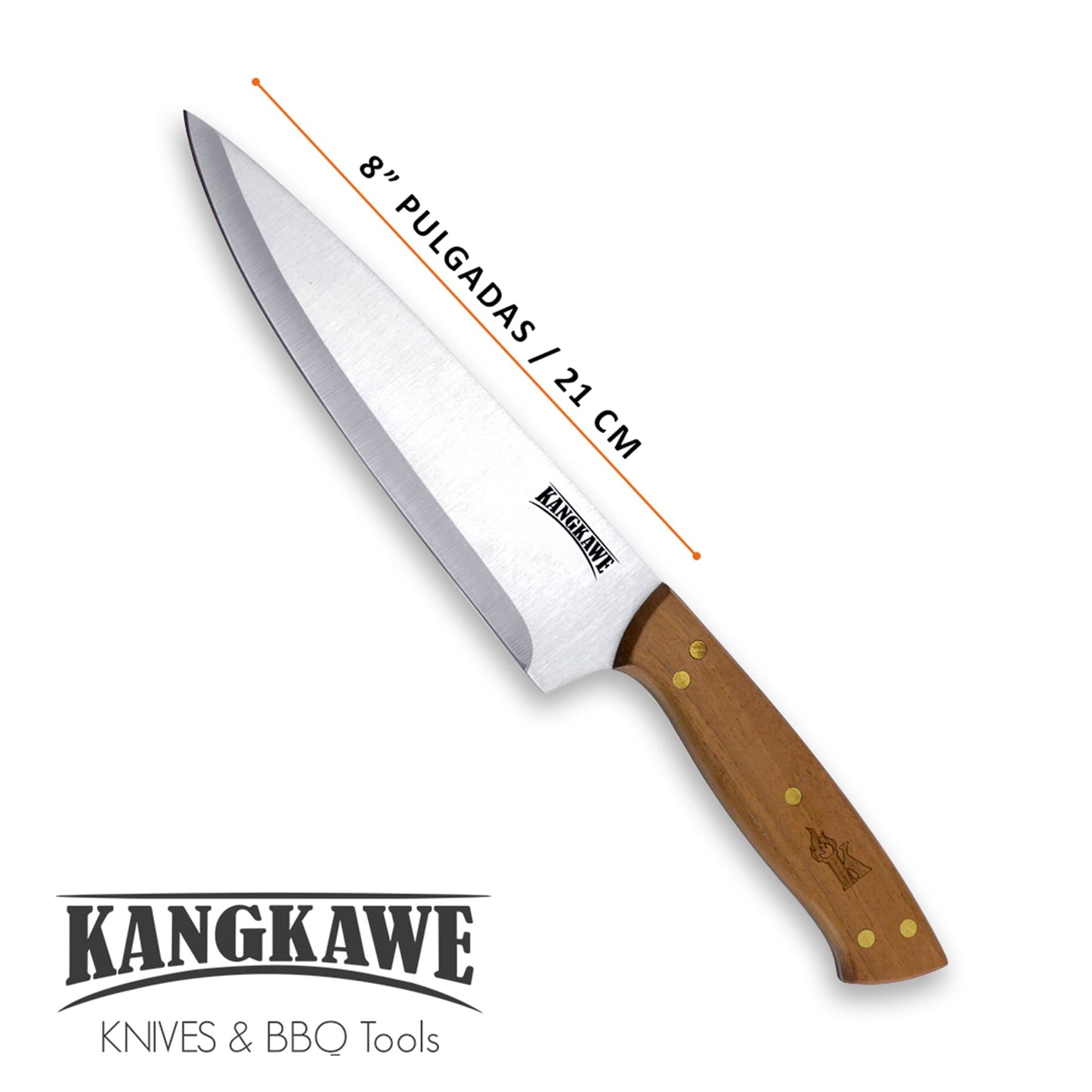 Cuchillo 8 Parrillero Kangkawe4#Acero