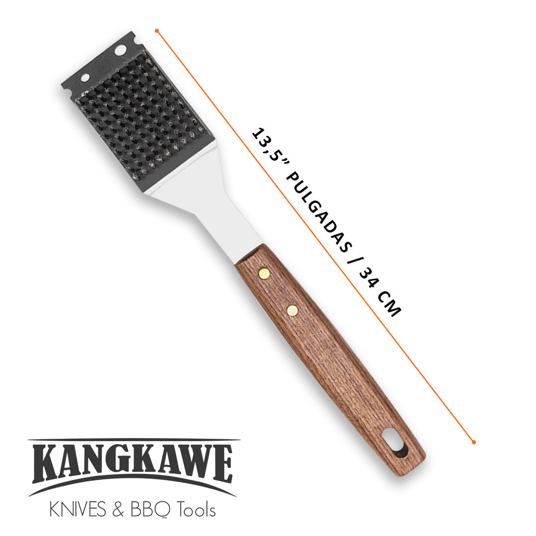 Cepillo Parrillero Limpia Parrilla Kangkawe3#Acero