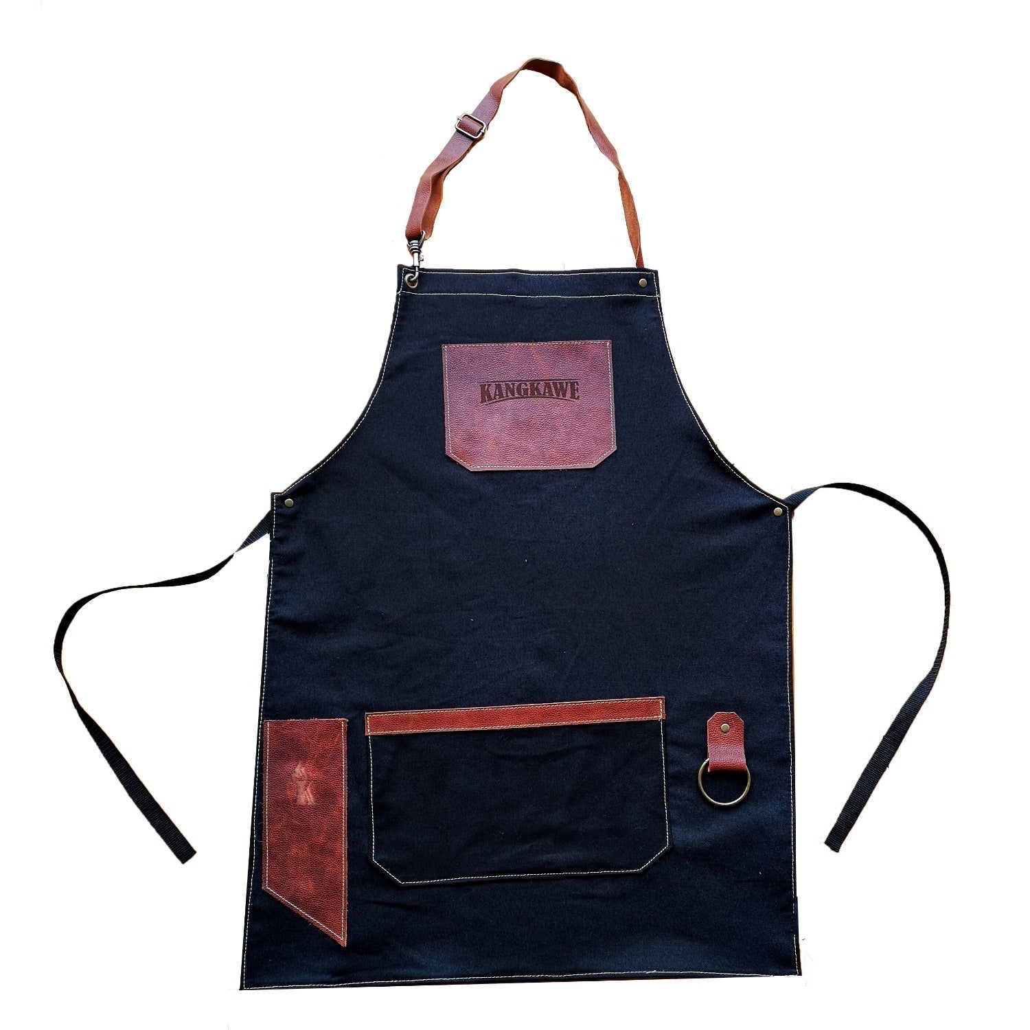 Pechera Jeans Cuero Kangkawe1#Negro