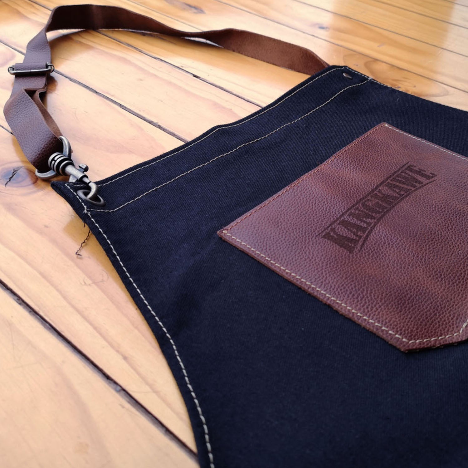 Pechera Jeans Cuero Kangkawe3#Negro