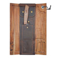 Kit Estuche Tabla Madera + Cuchillo 8 Cuero Kangkawe1#Sin color