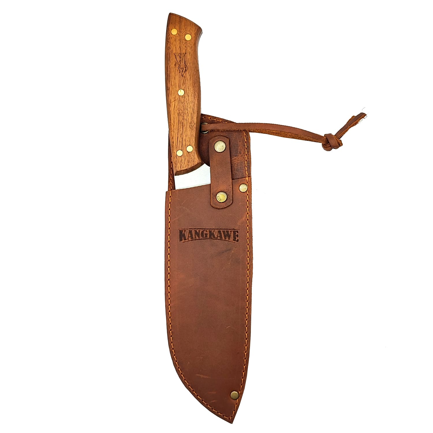 Cuchillo 7 Santoku Coñaripe + Funda Kangkawe2#acero