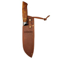 Cuchillo 7 Santoku Pulmahue + Funda Cuero Kangkawe2#acero