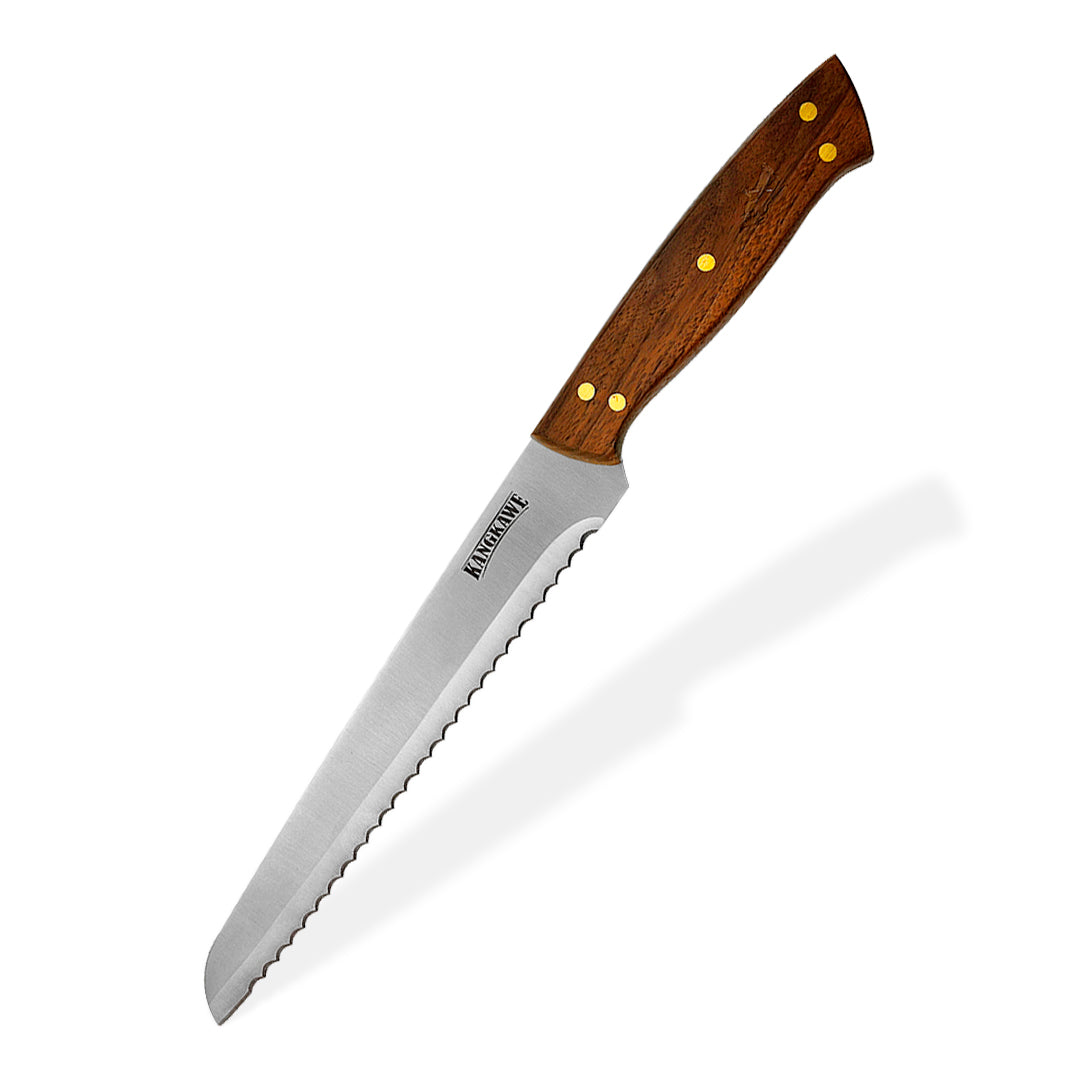 Cuchillo 10 Pan Sierra Kangkawe3#Acero