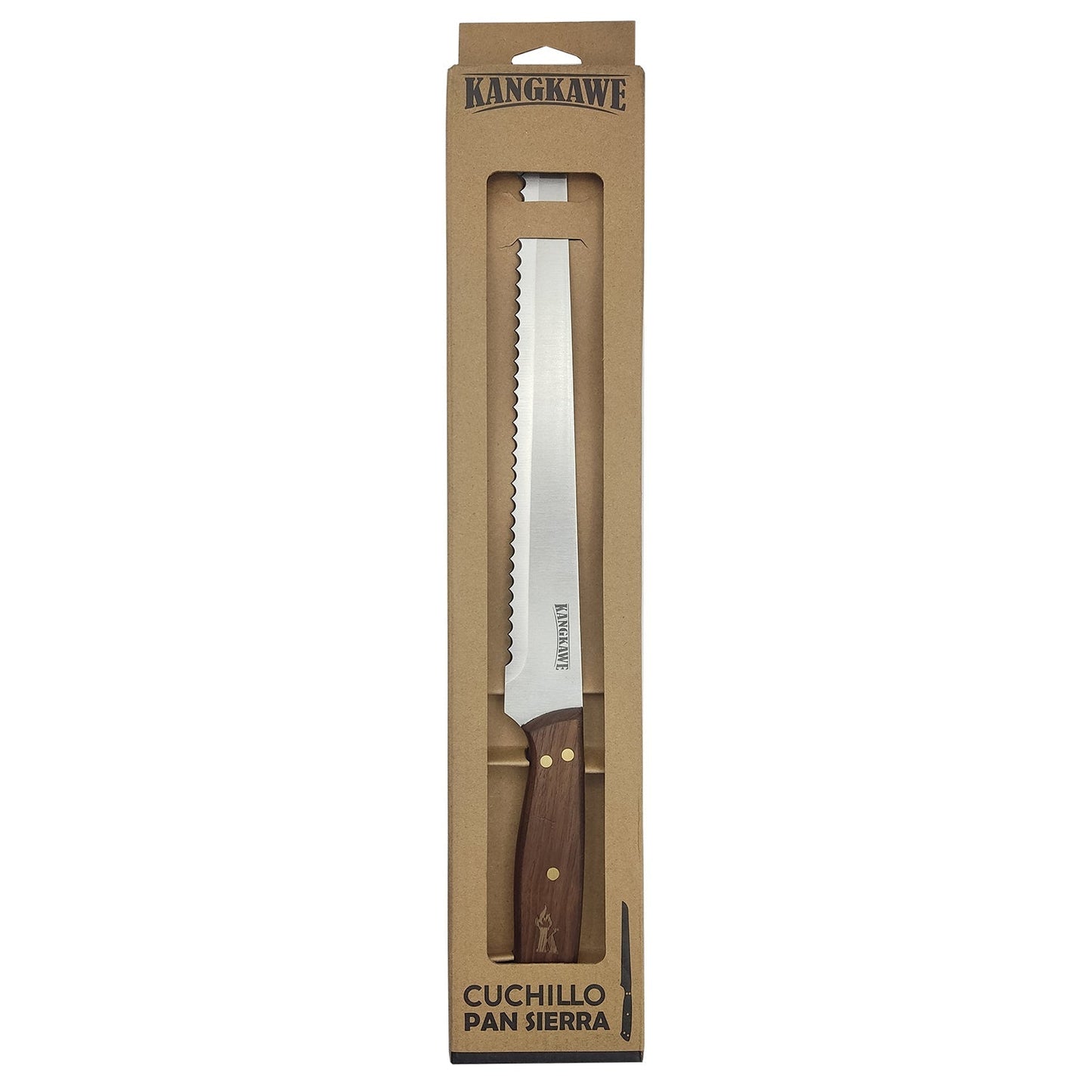 Cuchillo 10 Pan Sierra Kangkawe5#Acero