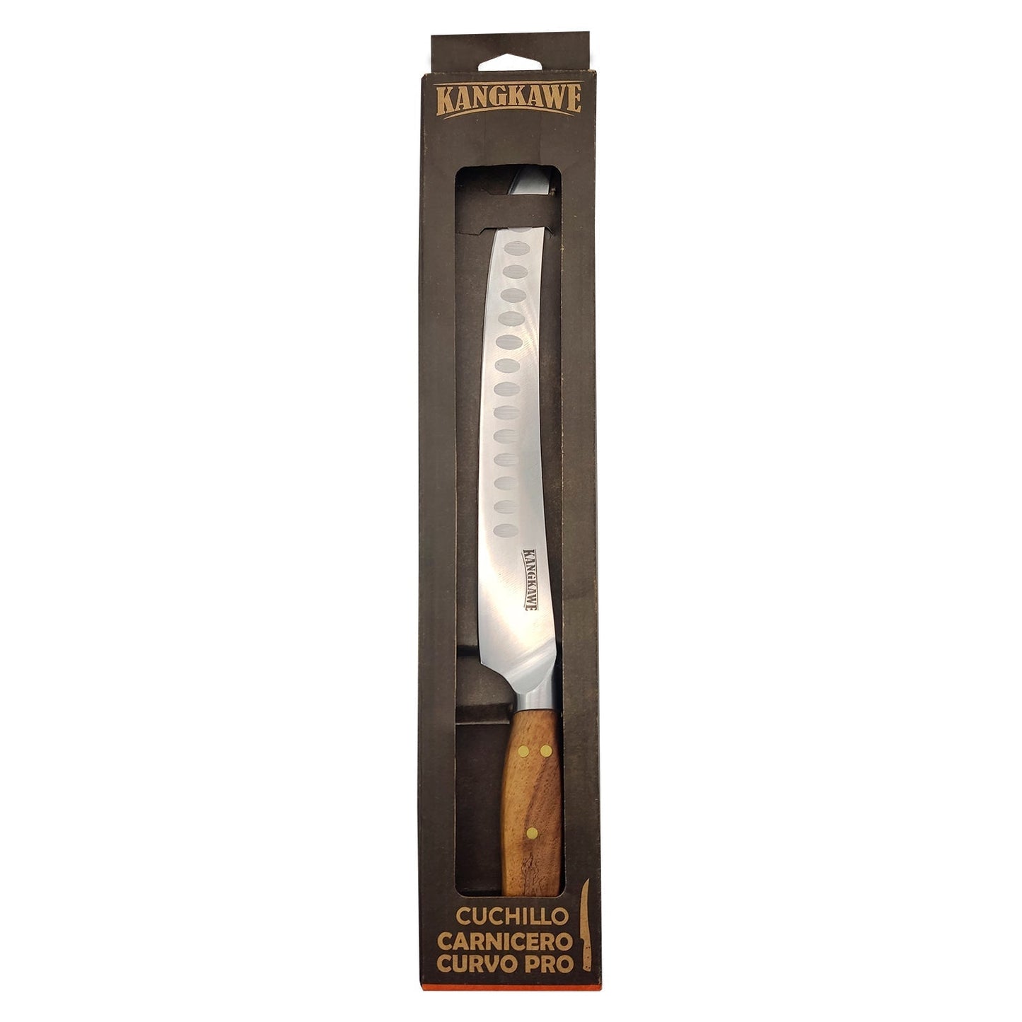 Cuchillo 10 Pulgadas Carnicero Curvo Pro Kangkawe5#Acero