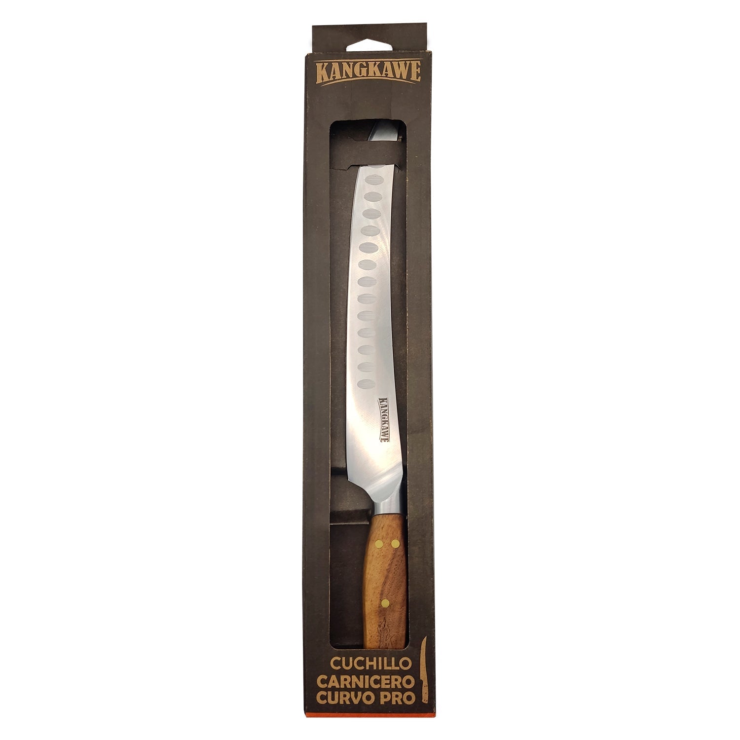 Cuchillo 10 Pulgadas Carnicero Curvo Pro Kangkawe5#Acero
