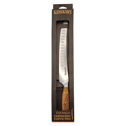 Cuchillo 10 Pulgadas Carnicero Curvo Pro Kangkawe5#Acero