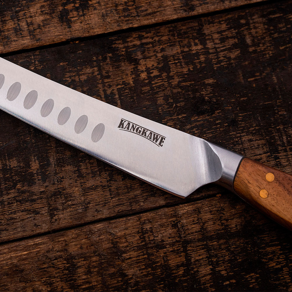 Cuchillo 10 Pulgadas Carnicero Curvo Pro Kangkawe2#Acero