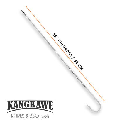 Set Fierritos Anticuchos Kangkawe4#Acero